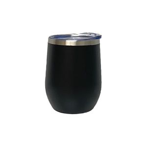 Black 12 Oz wine tumbler